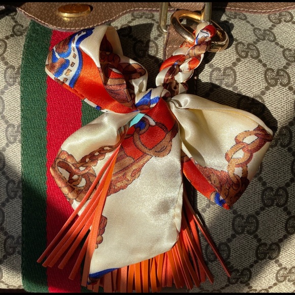 Auth Gucci Webbie Duffel Boston Tote MUST HAVE! - Picture 7 of 8